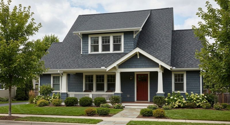 A Frame Roof Installation in Lusby, MD