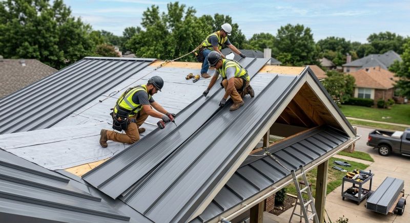 Aluminum Roof Installation in Leonardtown, MD