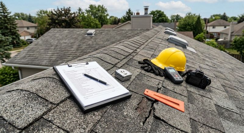 Asphalt Roof Inspection in Hollywood, MD