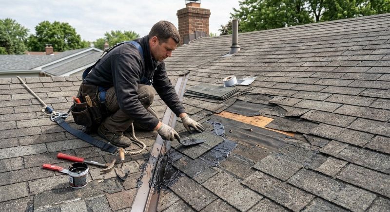 Asphalt Roof Leak Repair in Huntingtown, MD