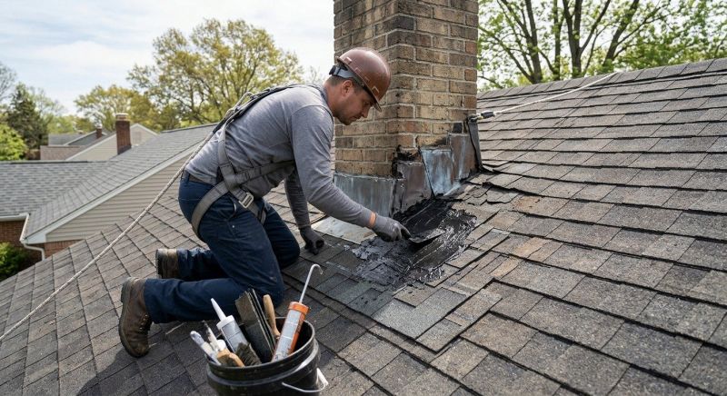 Asphalt Roof Leak Repair in Lusby, MD