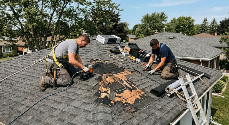 Asphalt Roof Repair in Hollywood, MD