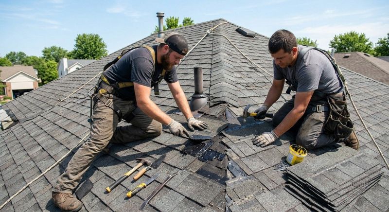 Asphalt Roof Repair in Lusby, MD