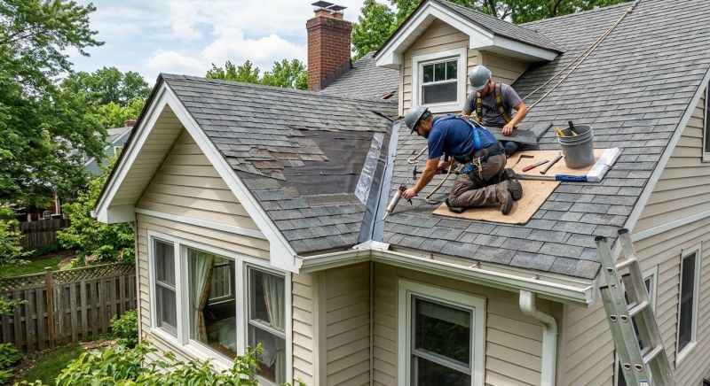 Asphalt Roof Repair in Lusby, MD