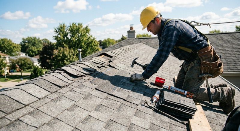 Asphalt Roof Repair in Lusby, MD