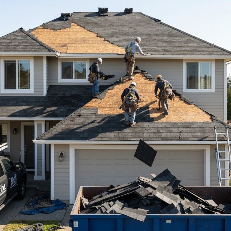 Asphalt Roof Replacement in Calvert County, MD