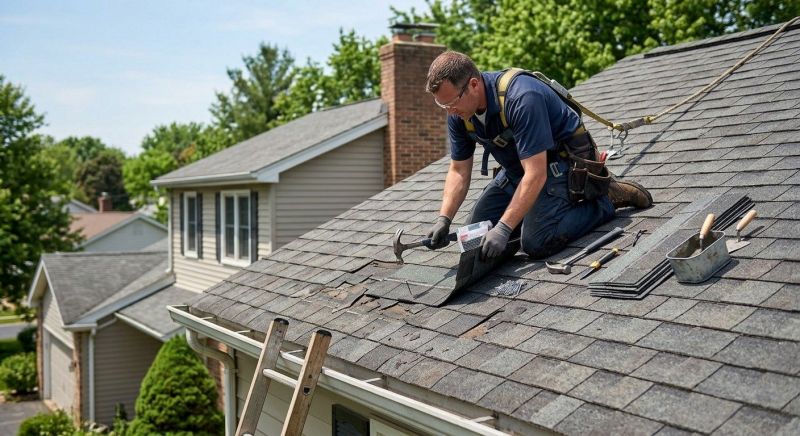 Asphalt Shingles Repair in Lusby, MD