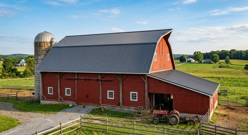 Barn Roof Replacement in Cambridge, MD