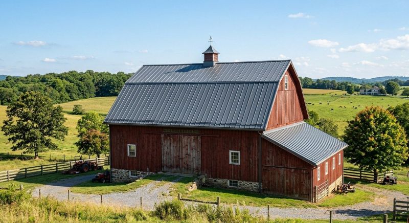 Barn Roof Replacement in Mechanicsville, MD