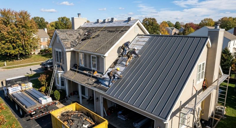 Barn Roof Replacement in Mechanicsville, MD
