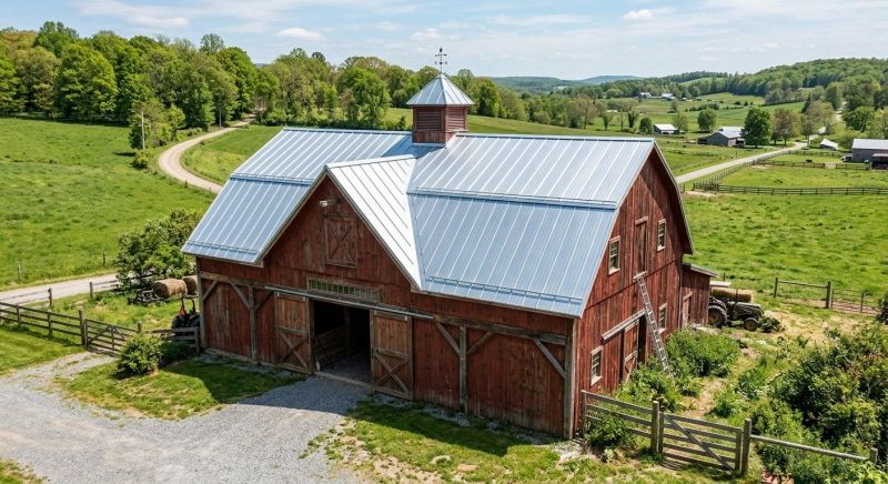 Barn Roof Replacement in Saint Leonard, MD