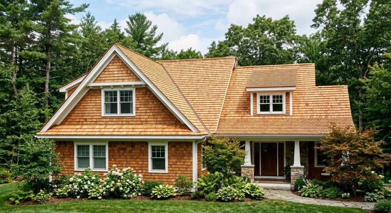 Cedar Roof Installation in Leonardtown, MD