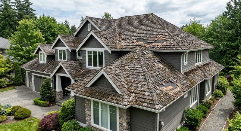 Cedar Roof Replacement in Leonardtown, MD