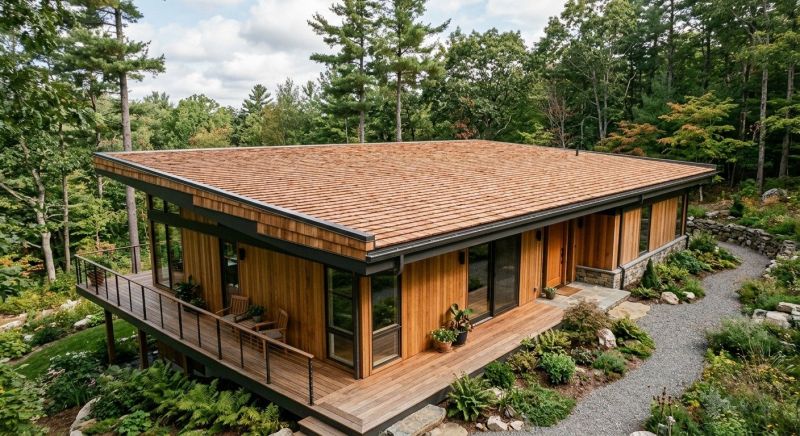 Cedar Shake Roof Construction in Great Mills, MD