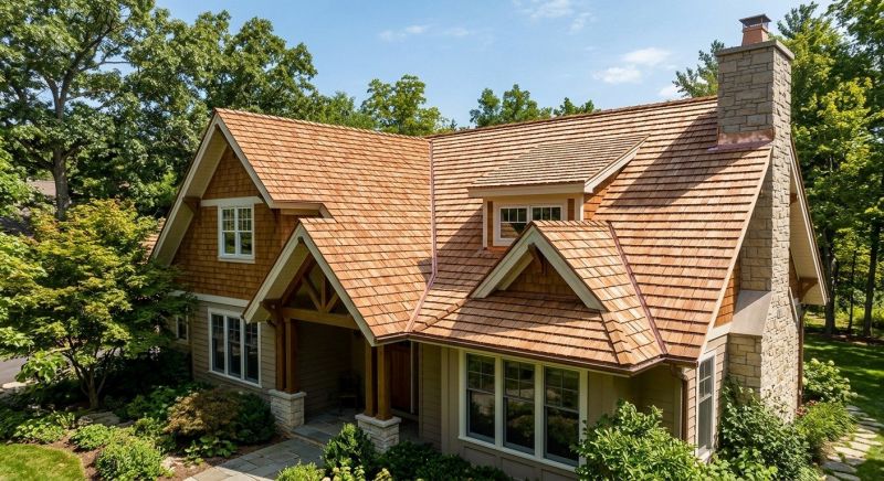 Cedar Shake Roof Construction in Leonardtown, MD