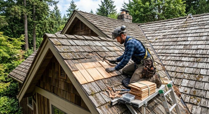 Cedar Shingles Repair in Cambridge, MD