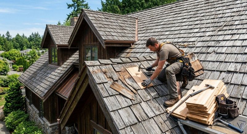 Cedar Shingles Repair in Dorchester County, MD