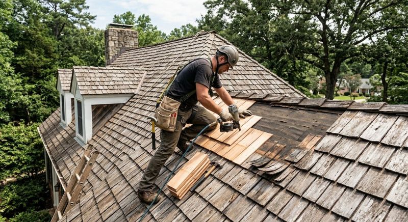 Cedar Shingles Repair in Lusby, MD