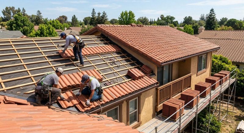 Clay Roof Installation in Saint Inigoes, MD