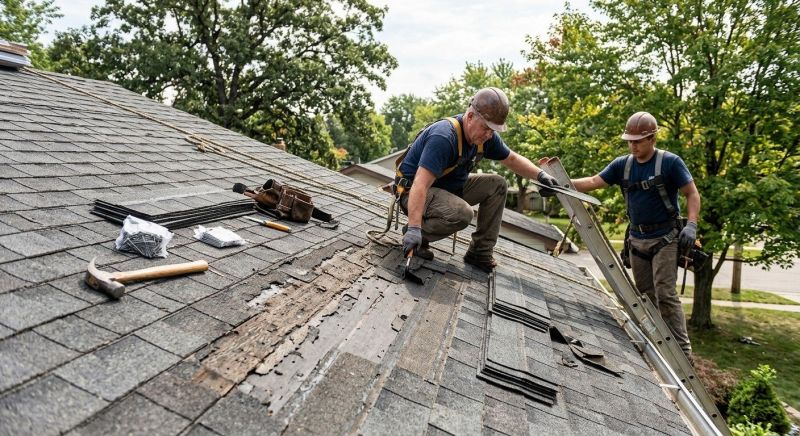 Damaged Roof Repair in California, MD