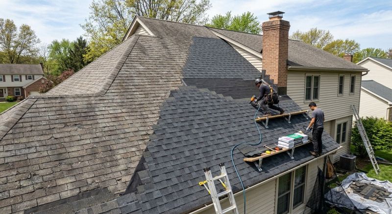 Damaged Roof Replacement in Great Mills, MD
