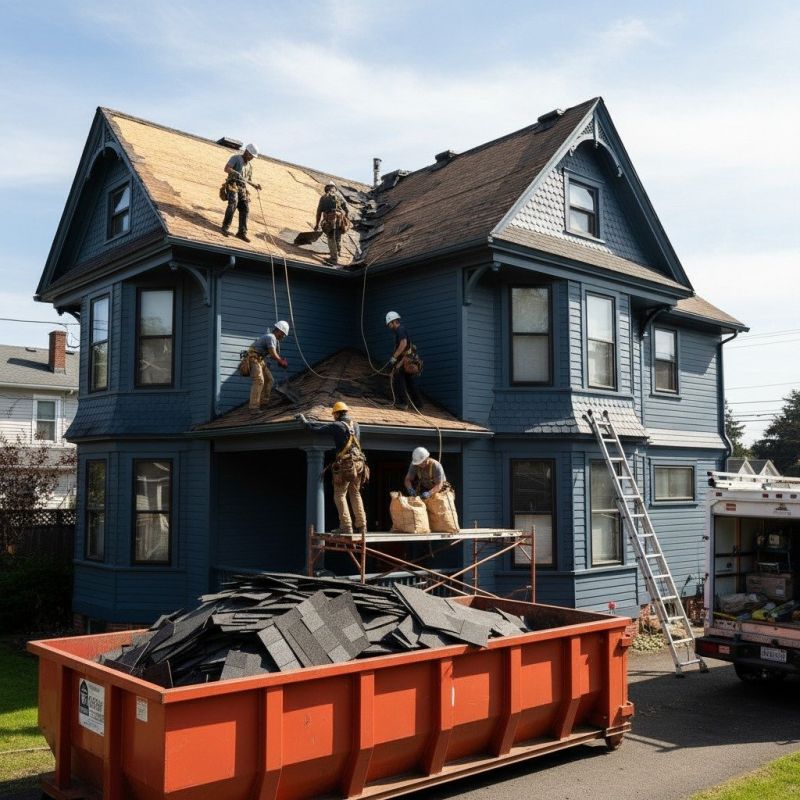 Damaged Roof Replacement in Huntingtown, MD