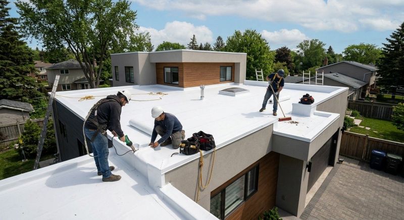 Flat Roof Installation in Saint Inigoes, MD