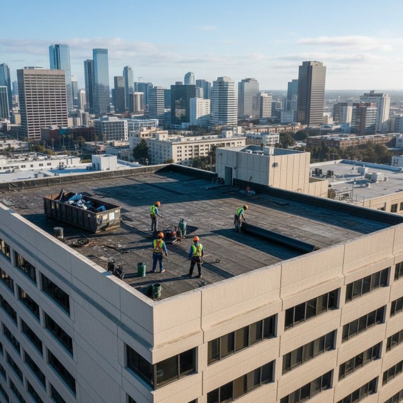 Flat Roof Replacement in California, MD
