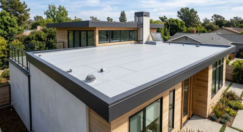 Flat Roof Replacement in Chesapeake Beach, MD