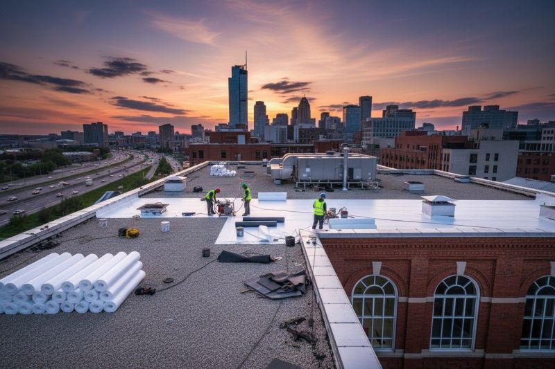 Flat Roof Replacement in Lusby, MD