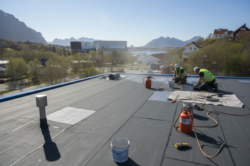 Flat Roof Replacement in Saint Leonard, MD