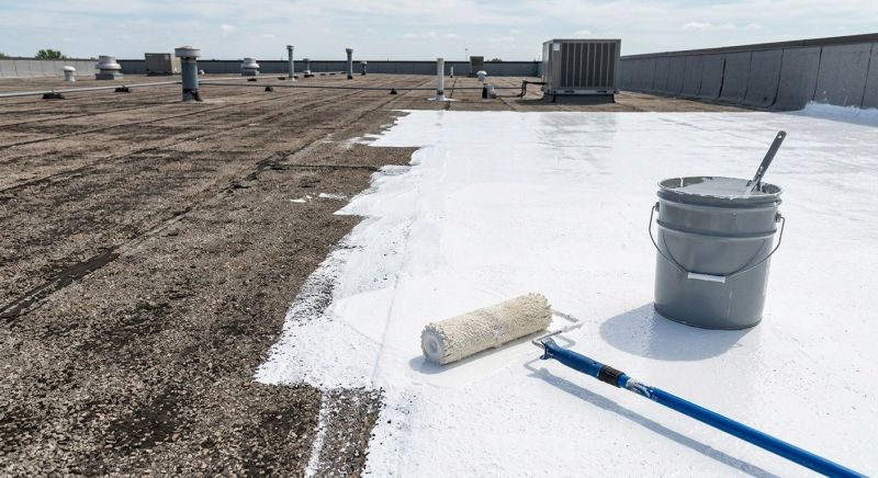 Flat Roof Sealing in Lusby, MD