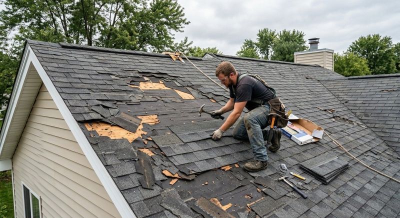 Hail Damage Roof Repair in Lusby, MD