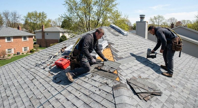House Roof Repair in Lusby, MD