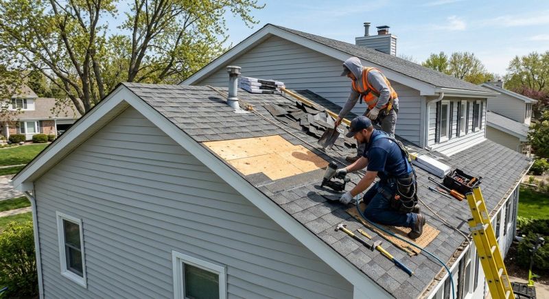 House Roof Repair in Lusby, MD