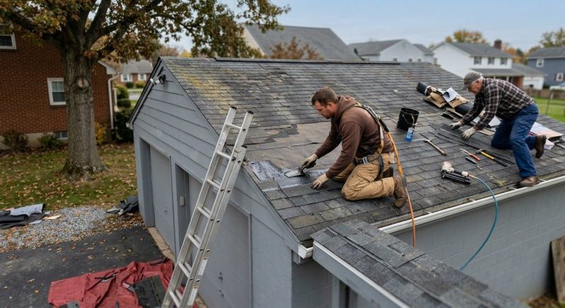 House Roof Repair in Lusby, MD