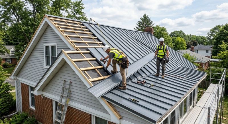 Metal Roof Installation in Mechanicsville, MD