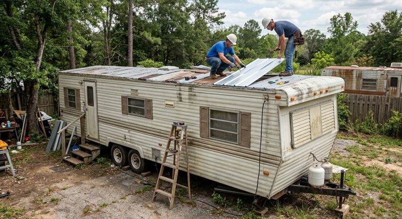 Metal Roof Leak Repair in Lusby, MD