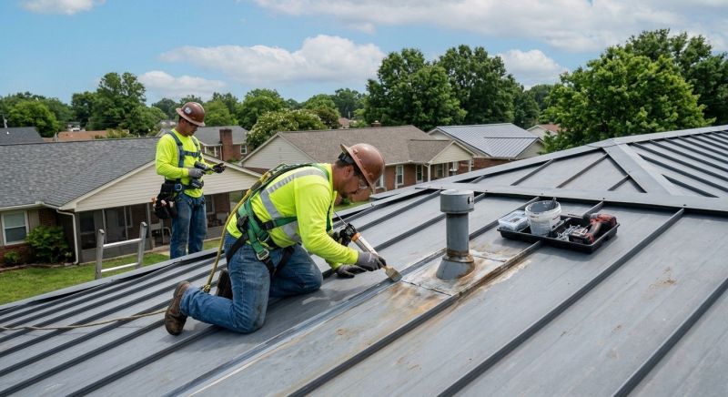 Metal Roof Repair in Hollywood, MD
