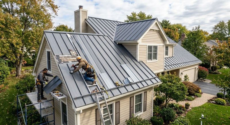 Metal Roof Repair in Prince Frederick, MD