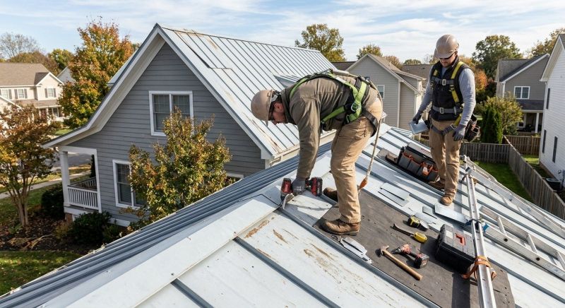 Metal Roof Repair in Saint Leonard, MD