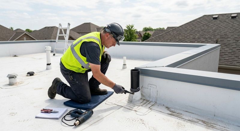 Pvc Roof Inspection in Lusby, MD