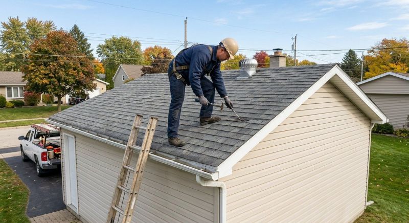 Roof Damage Inspection in Calvert County, MD