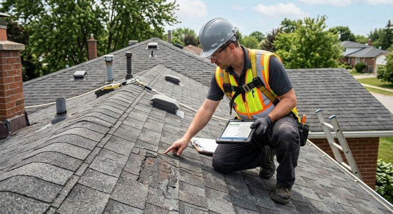 Roof Damage Inspection in Great Mills, MD