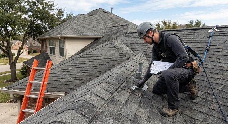 Roof Damage Inspection in Mechanicsville, MD