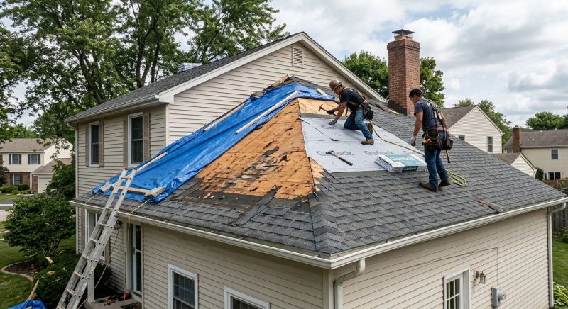 Roof Damage Repair in Great Mills, MD