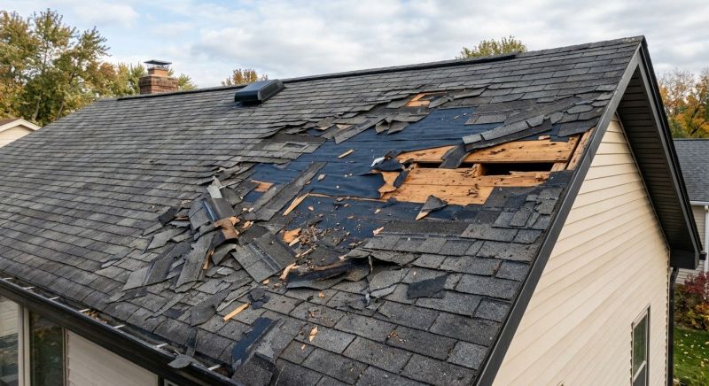 Roof Damage Repair in Hollywood, MD