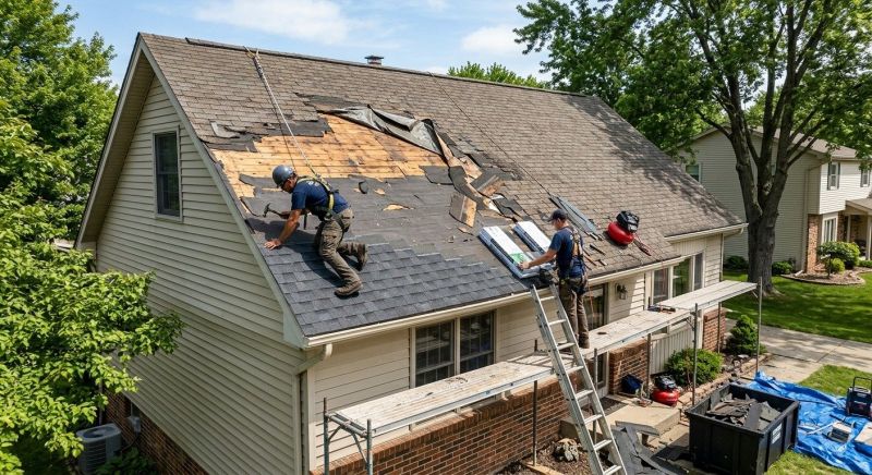 Roof Damage Repair in Lusby, MD