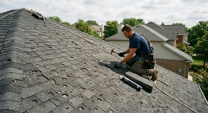 Roof Damage Restoration in Hollywood, MD