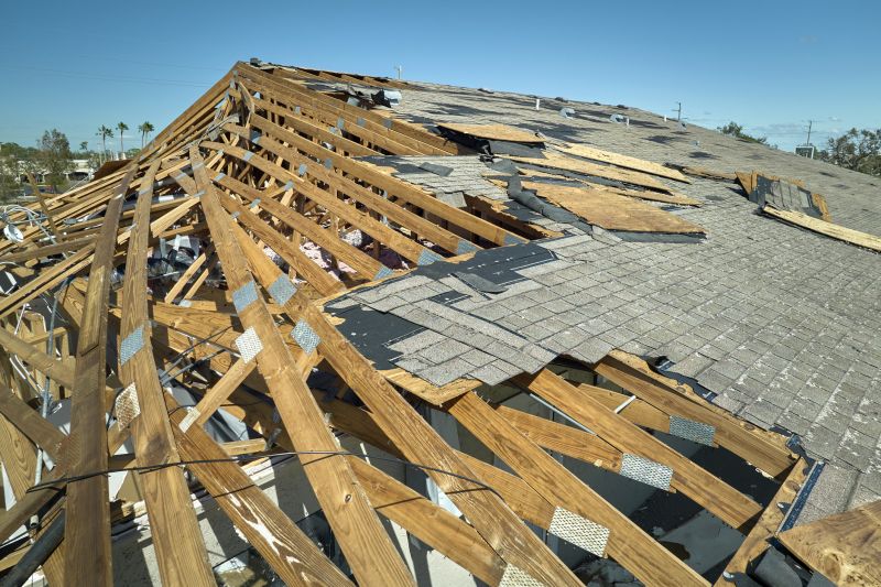 Roof Damage Restoration in Hollywood, MD